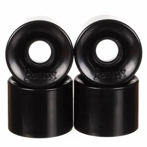 PENNY SKATEBOARD WHEELS 59MM 83A X 45MM BLACK WIDE AUST SELLER