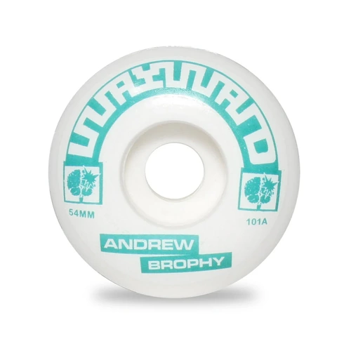 WAYWARD SKATEBOARD WHEELS 54MM 101a ANDREW BROPHY HARDER FLATSPOT PROOF