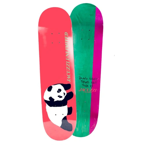 Jacuzzi Unlimited - PANDA SKATESHOP DAY EX7 8.25" x 32.1" WB 14.25" Skateboard Deck Skate Board
