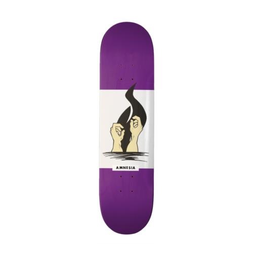 Amnesia Skateboards Deck OG Chalk Purple 8.125"