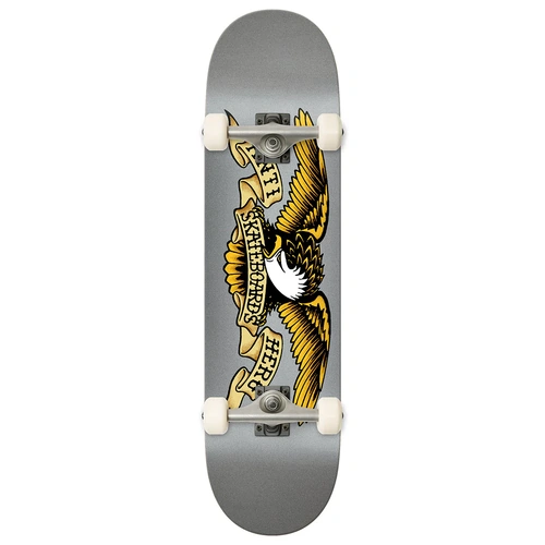 Anti Hero - Classic Eagle Silver 8.5" Skateboard Complete Antihero