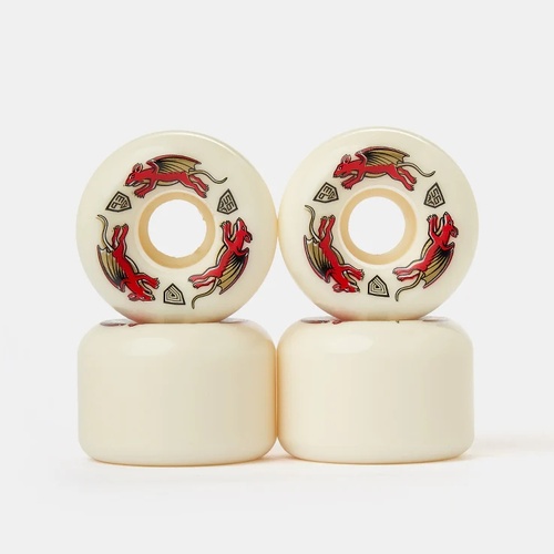 Powell Peralta Wheels Dragon Formula Red Nano Rats 56mm x 39mm 93A AA2