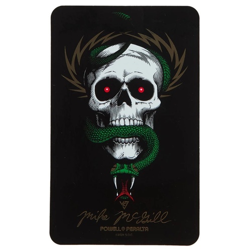 POWELL PERALTA SKATEBOARD OG STICKER MIKE MCGILL 6" INCH 40th Anniversary NEW 1 ASSORTED STICKER