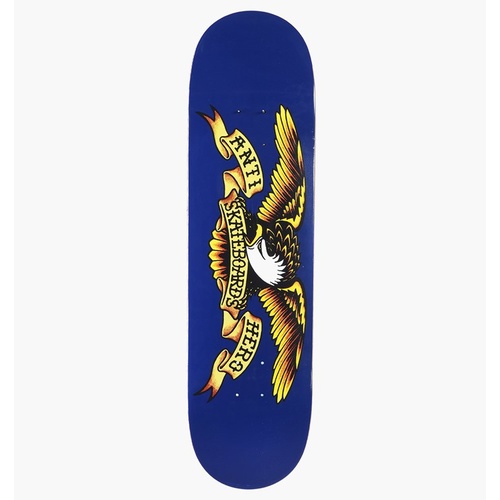 Anti-Hero Classic Eagle Skateboard Deck 8.5" - Blue KINGPIN SKATE SHOP ANTIHERO ANTI-HERO