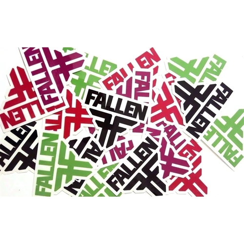 Fallen Footwear Sticker Assorted Colours New Skateboard decal