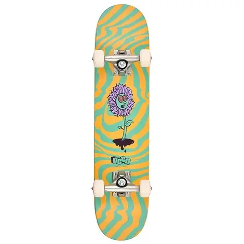 Deca - Kids Timothy Micro 6.5" Green/Yellow Complete Skateboard Skate Board