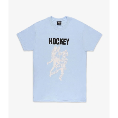 Hockey Tee Vandals Light Blue Skateboard T-Shirt