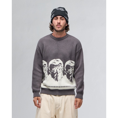 Next Door Boomer Knitted Sweater (REVERSIBLE)