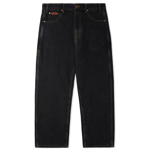 Butter Goods - Relaxed Denim Jeans Pants Washed Black