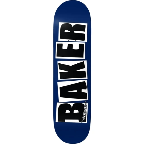 Baker - OG Logo Navy / White Deck  8.25" X 31.875" WB 14.25" OG Shape Skateboard