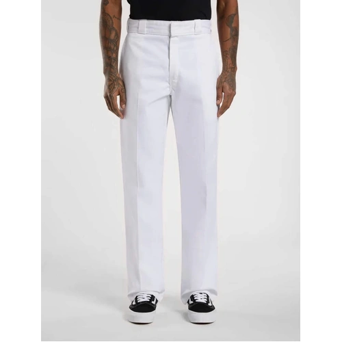 DICKIES ORIGINAL FIT 874 WORK PANTS WHITE [Size: 34]