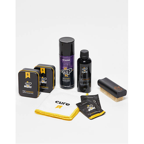 Crep Protect The ULTIMATE GIFT PACK V2 Shoe Cleaning Spray Wipes Brush Cure Kit