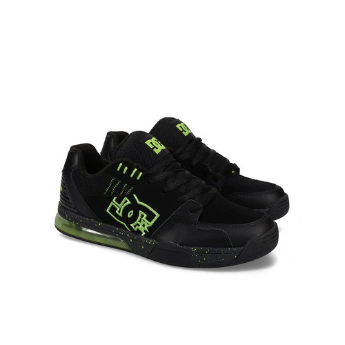 DC Men's Versatile Shoe/ US sizing, black lime [MENS SIZE: 10]