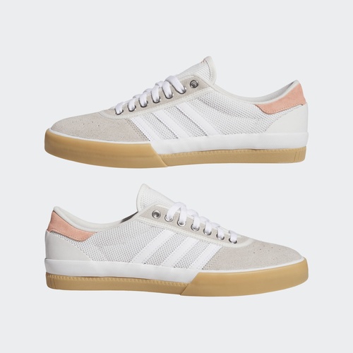 Adidas Shoes Lucas Puig Premiere White Crystal Hazy Coral Skateboard Sneakers [Size: 10]