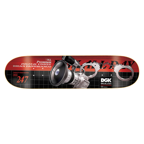 DGK Skateboard Deck Premium Vision Brian Panebianco 8.25" Dirty Ghetto Kids
