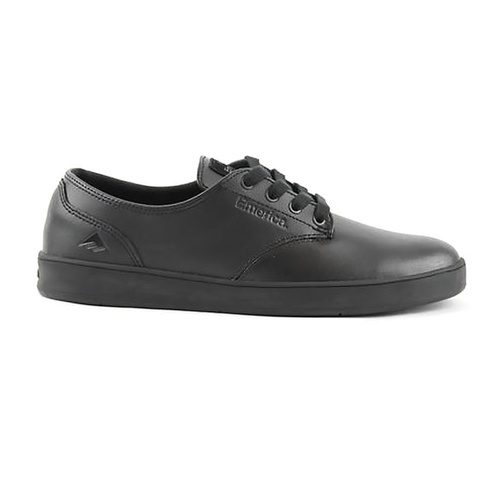EMERICA SHOES ROMERO LACED SMU LEATHER BLACK / BLACK / BLACK SCHOOL SHOE NEW
