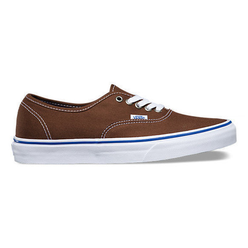 VANS SHOES AUTHENTIC CHESTNUT / WHITE NEW SALE