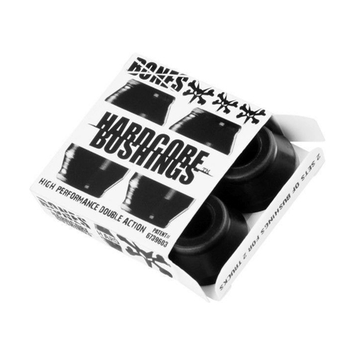 BONES HARDCORE BUSHINGS HARD SKATEBOARD TRUCK FREE POSTAGE AUSTRALIAN SELLER [Colour: BLACK]