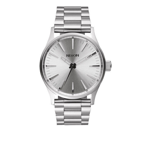 nixon silver watch