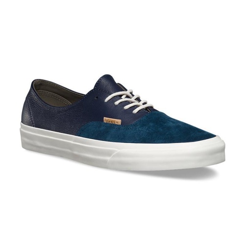 VANS SHOES AUTHENTIC DECON PIG SUEDE / LEATHER MIDNIGHT SKATE SKATEBOARD