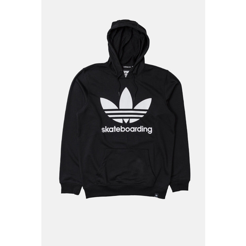 ADIDAS CLIMA 3.0 HOOD PULLOVER BLACK / WHITE SKATEBOARDING AUST SELLER HOODY