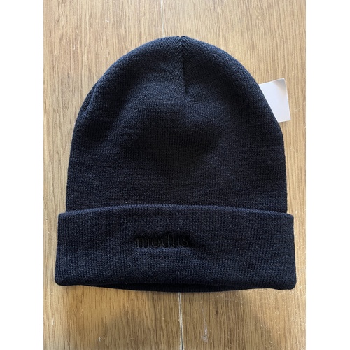 Modus Bearing Co Skate Beanie OSFA New Black Fold Up