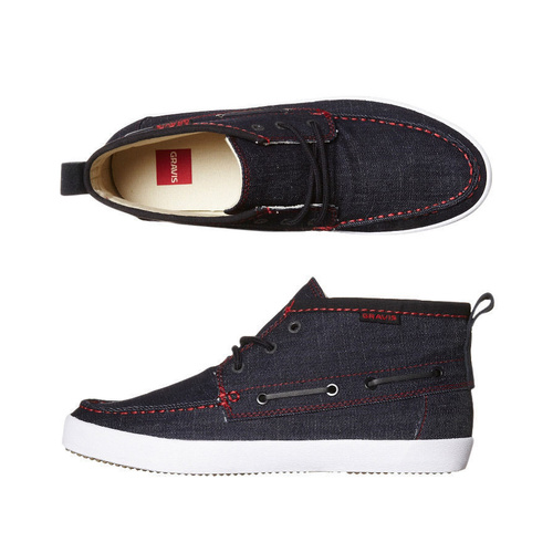 NEW GRAVIS BURTON SHOES YACHTMASTER MIDS DARK NAVY KINGPIN STORE SKATEBOARD
