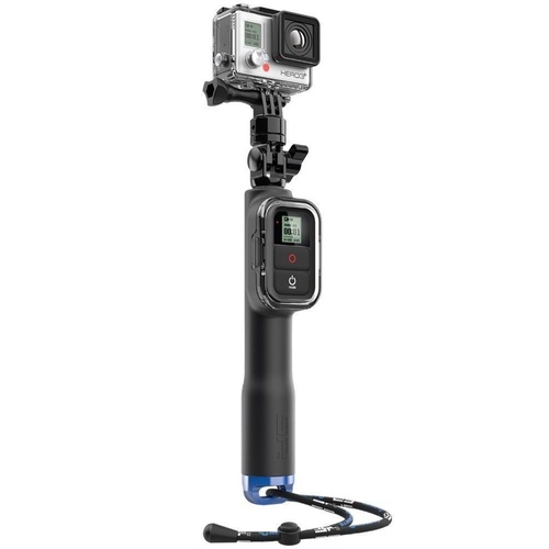 SP GADGETS GOPRO REMOTE POLE 23" POV BLACK TELESCOPIC New HERO4  HERO3+  GO PRO