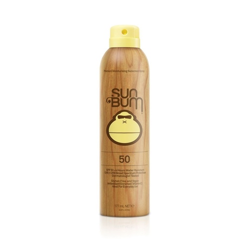 Sun Bum Sunscreen Spray Moisturizing SPF 50 177ml SUN CREAM NEW AUST SELLER