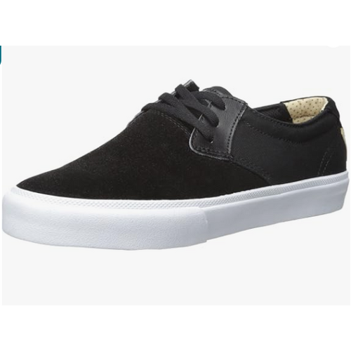 LAKAI MJ BLACK SUEDE NEW SKATEBOARD SHOES FREE POSTAGE AUSTRALIAN SELLER [Colour: BLACK SUEDE] [Size: MENS US 7]