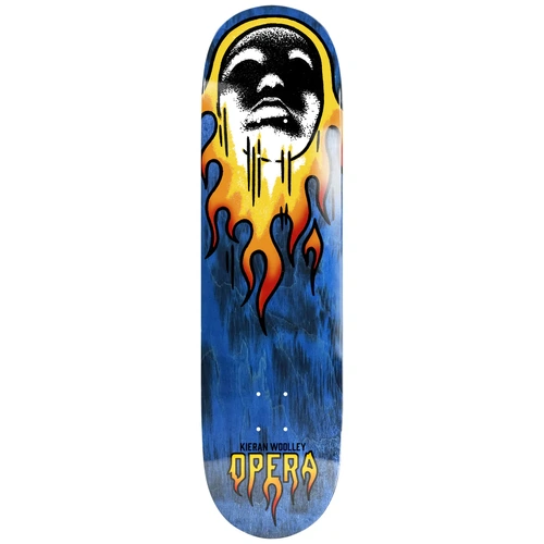 Opera Skateboard Deck Kieran Woolley Flame EX7 8.5" x 31.95” WB: 14.25”