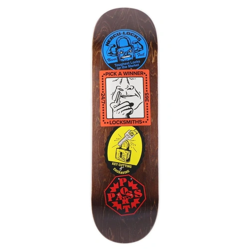 Passport - Passport Coaster Series Locksmith Skate Deck 8.8