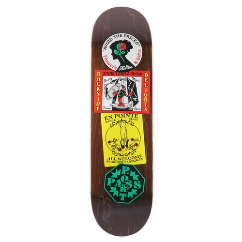 Passport - Passport Coaster Series flowers and gifts Skate Deck 8.5