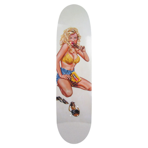 World Industries skateboard Deck Kareem Campbell 7.7" x 31.375'' WB 14.276 Fudgesicle Reissue
