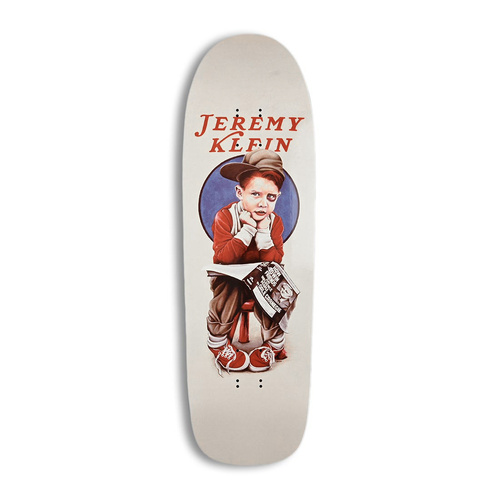 World Industries skateboard Deck Jeremy Klein 9.625" Black Eye Kid Reissue