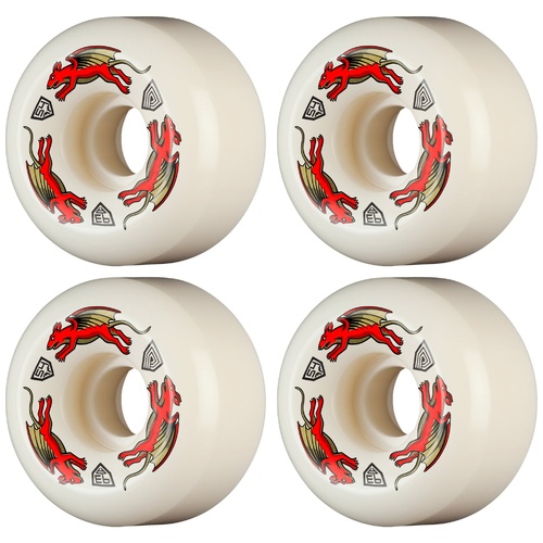 Powell Peralta Wheels Dragon Formula Red Nano Rats 54mm x 34mm 93A AV6